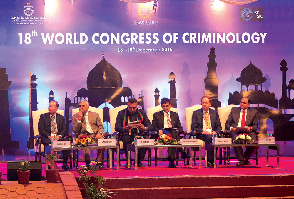 18th World Congress of Criminology, 15-19 December, 2016